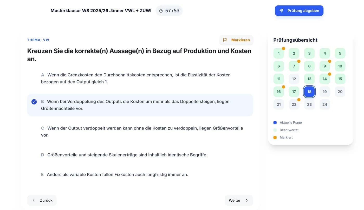 Prüfungssimulator