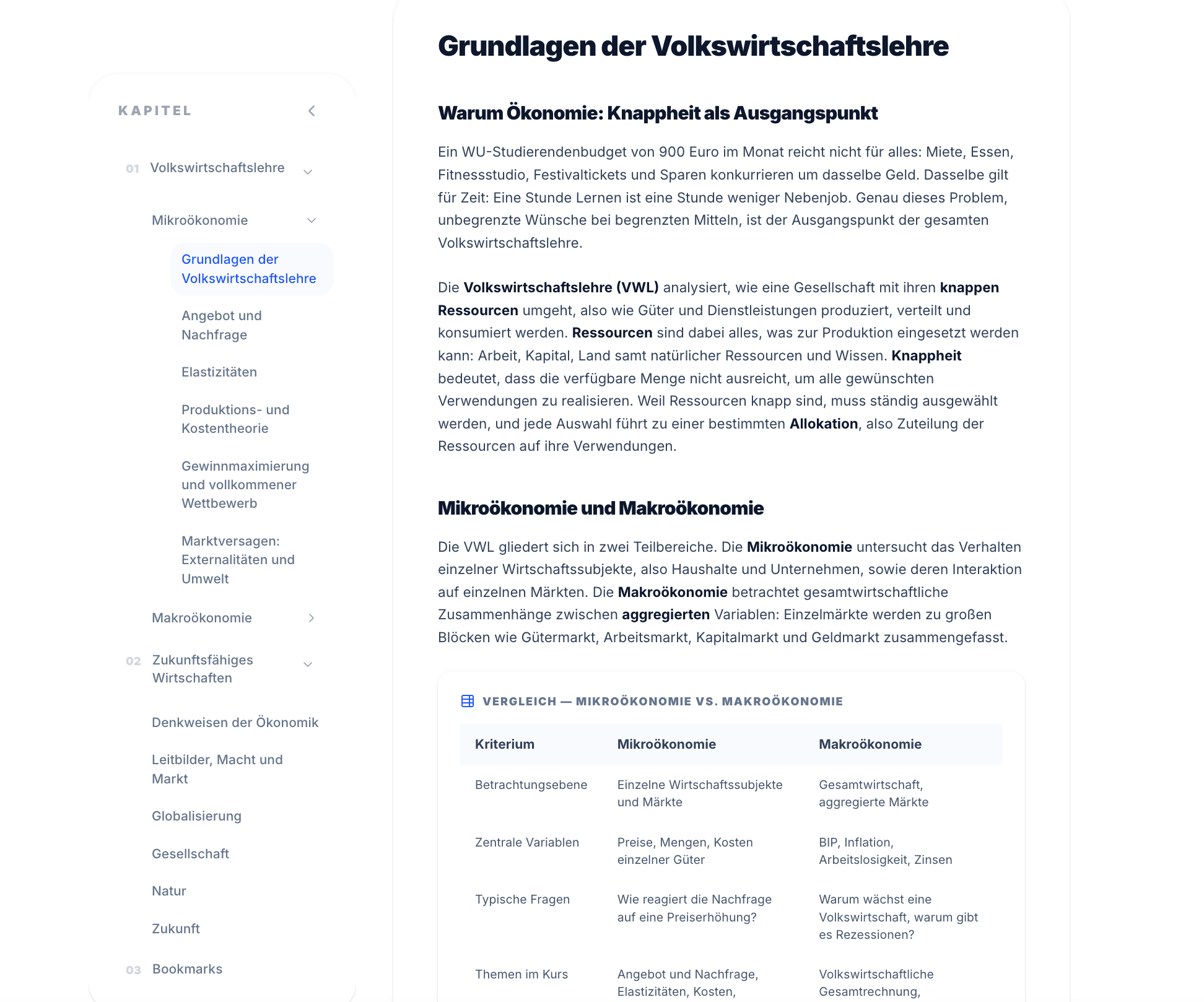 Zusammenfassungen